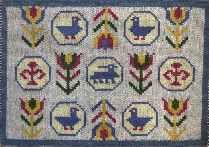 Tapestry embroidered