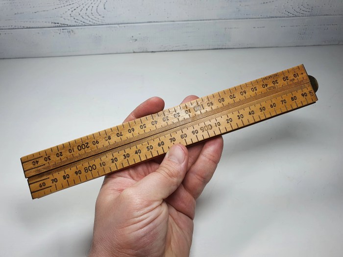 Ruler folding foldable 30cm