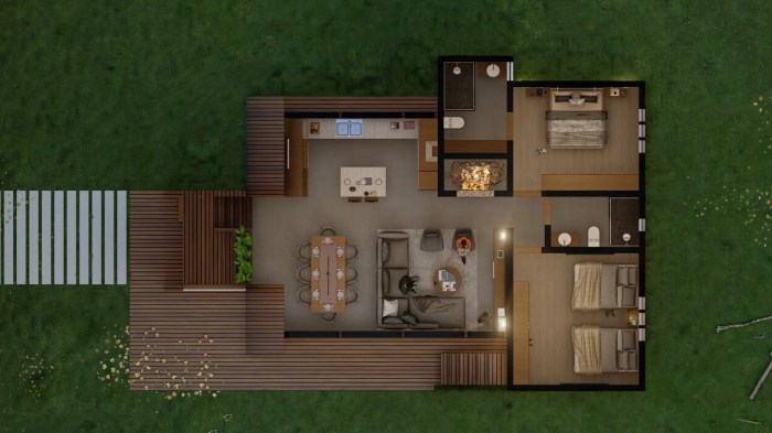 Staircase bungalow 1970s floor house sims basement campeau small riverside park terrace kitchen plans plan ranch 1970 abandoned labeled families