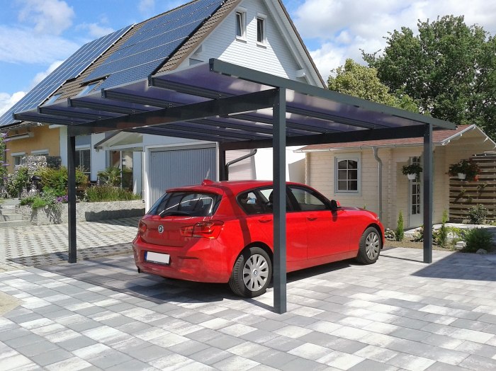 Carport alluminio arcadia