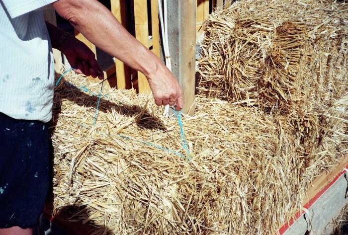 Straw bale passivhaus