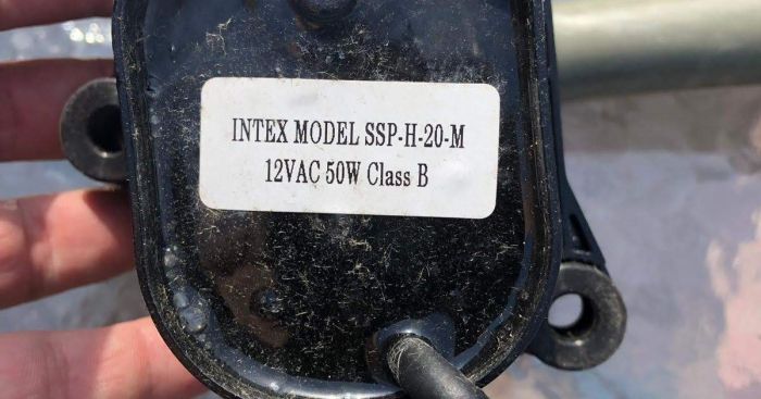 Intex model ssp h 20 m