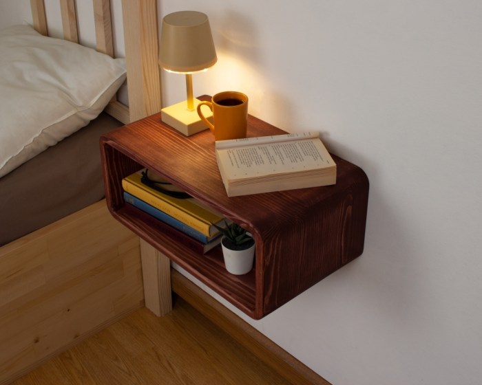 Floating nightstands nightstand