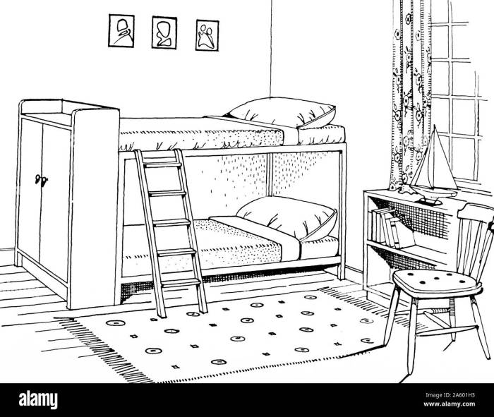 Chambre enfant dessin