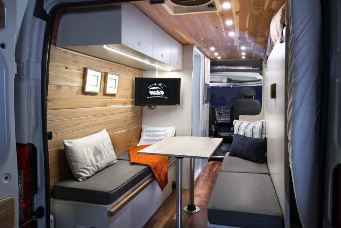 Relooking interieur camping car