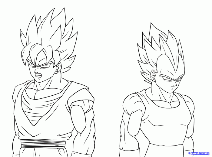 Comment dessiner dbz