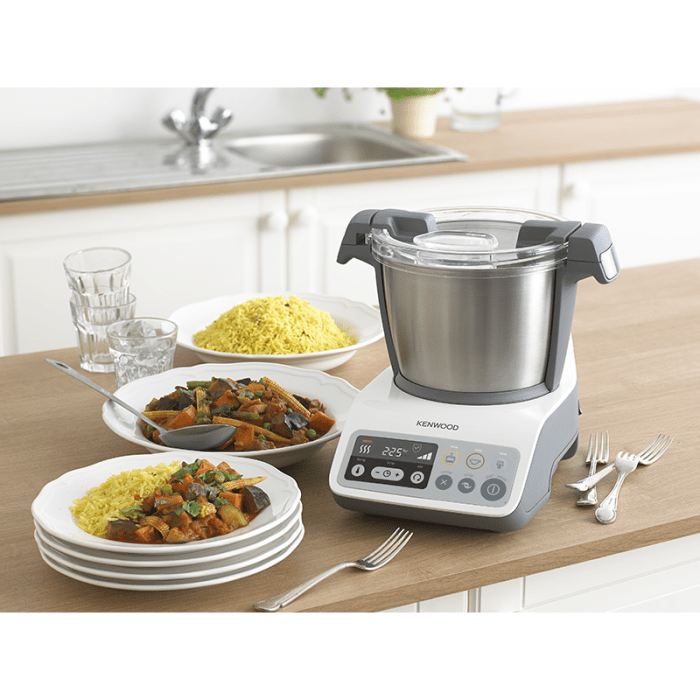 Kenwood bucatarie kcook functii termomix multicooker gotuje capacitate specificatii descriere