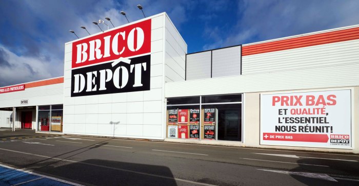 Brico depot echelle de meunier