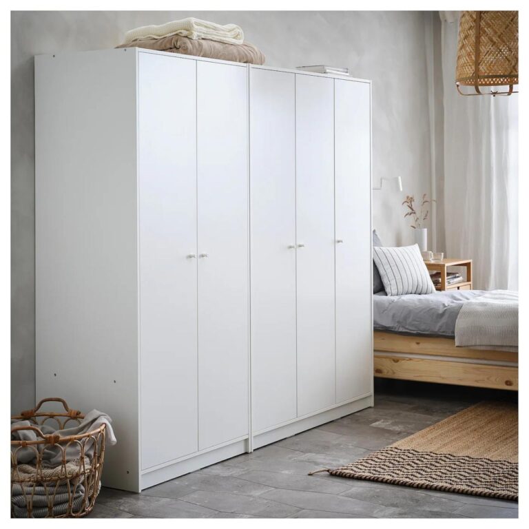 Penderie ikea blanche