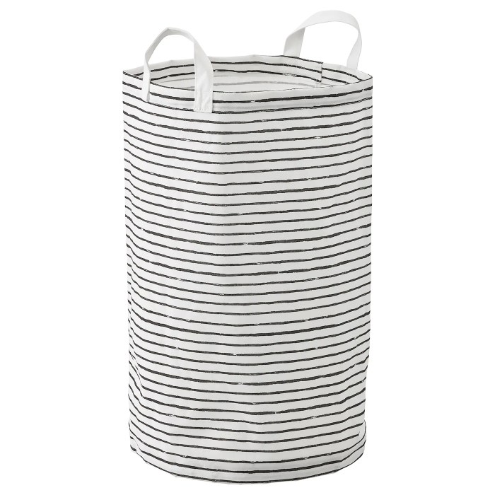 Ikea laundry wheels basket grundtal bin para article steel