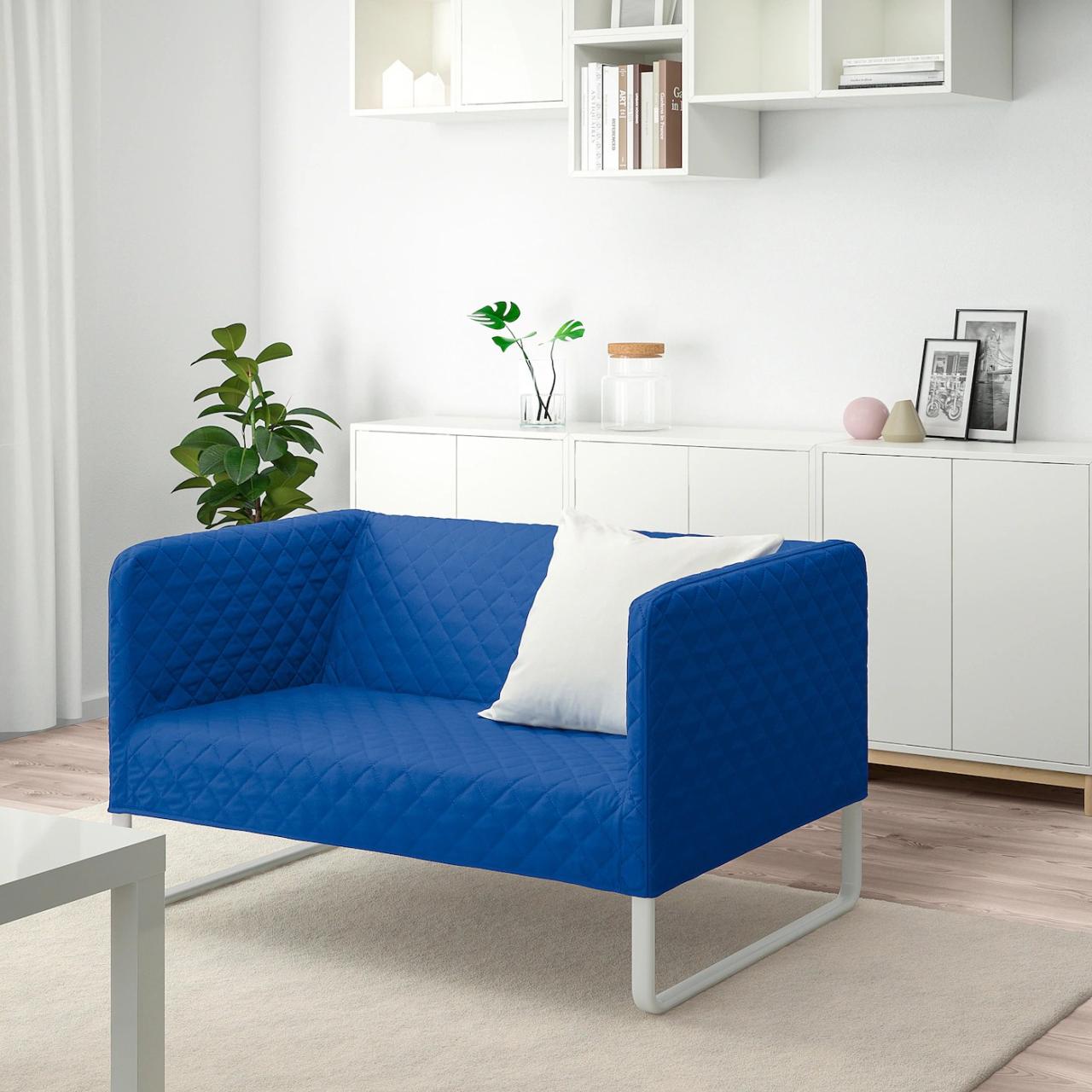 Ikea small sofas sofa narrow depth sectionals seater couch stocksund fabric intended unbelievable center furniture popular 2021 grey modular canapé