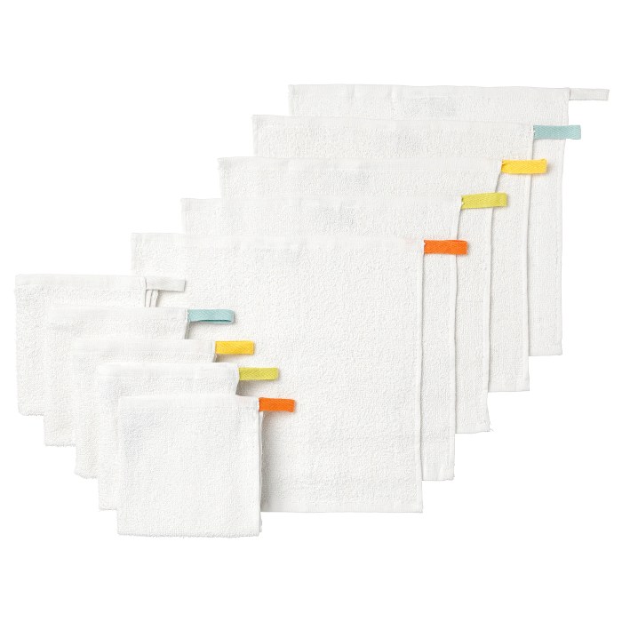 Ikea toalla kecil tuala serviette invitados towels washcloth bathroom putih adds embraces structure luxury serviettes mandi toallas baño handuk memperbesar