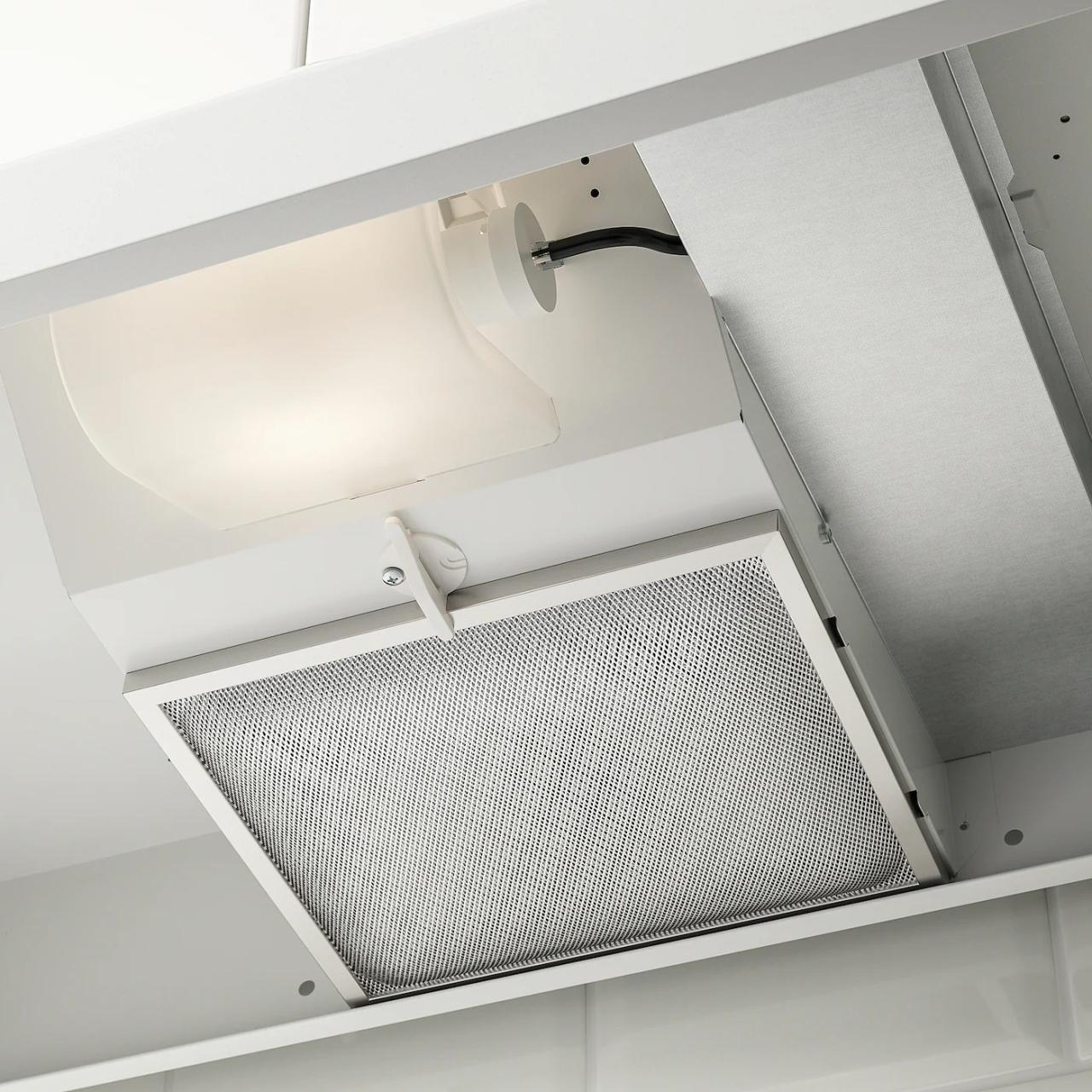 Undantag plafond hoods glass hotte aspirante extractor verre acier exhaust hottes électroménagers