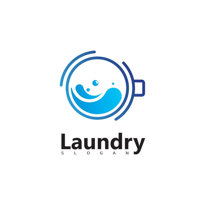 Washing logo machine vector royalty