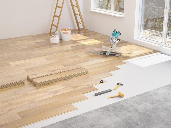 Flooring hardwood