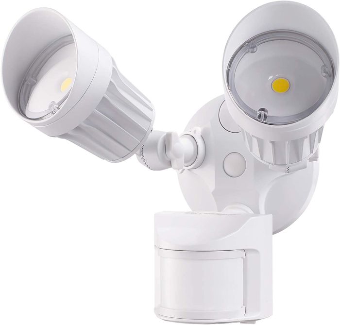 Flood sensor zenith heath sensing halogen activated settings detection detector bz lowes brite timer hardwired 150w goodmart