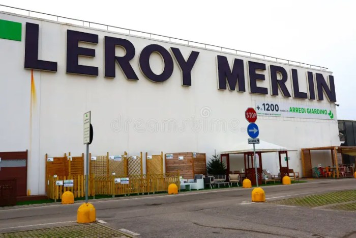 Boudin porte leroy merlin