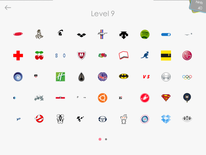 Logo quiz 9 lettres