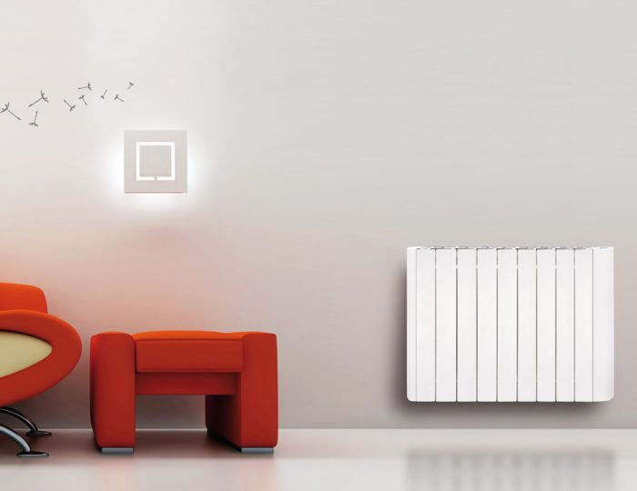 Radiateur electrique inertie design