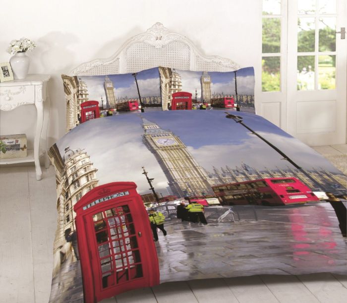 London bedding duvet bedroom landmarks sets cover single city ben big union jack covers bed