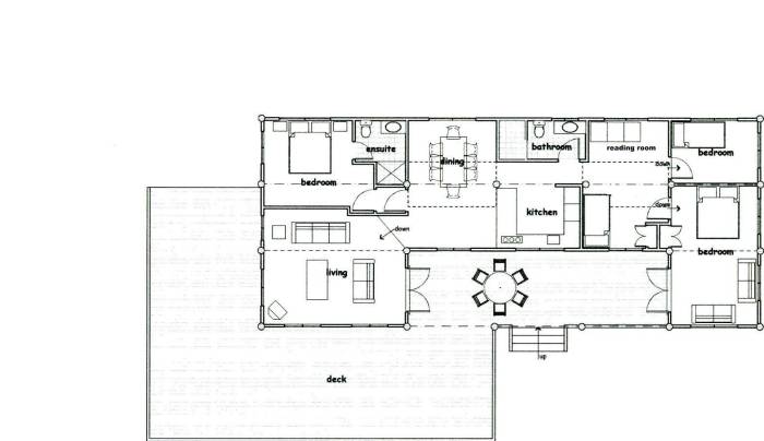 Plan maison terrain en longueur