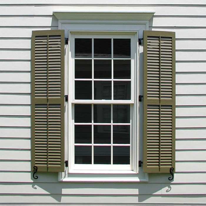 Shutters board vinyl brick four brown federal depot architectural architecturaldepot