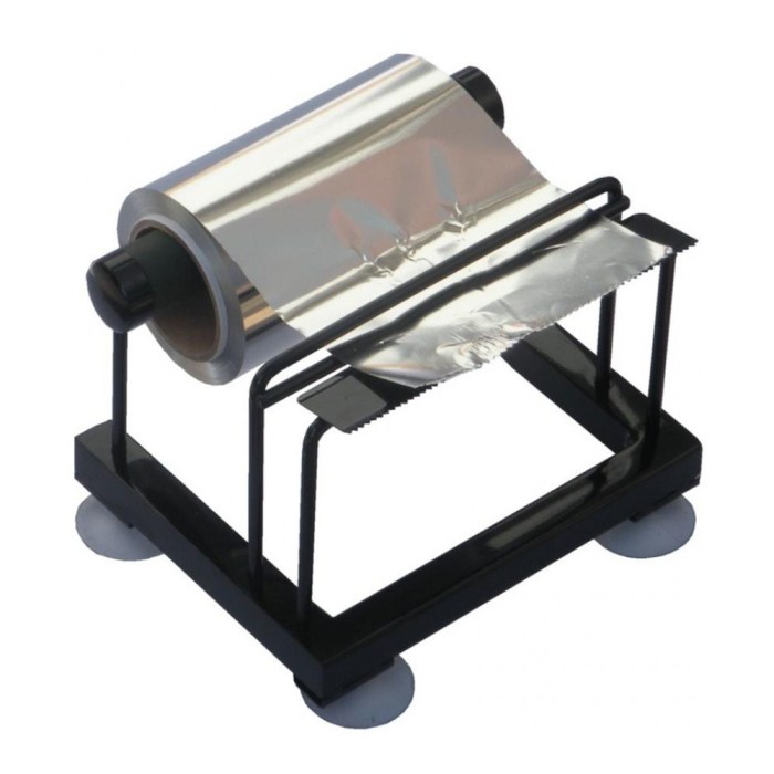 Dispenser foil aluminum