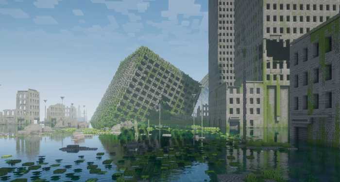 Maison moderne minecraft defroi