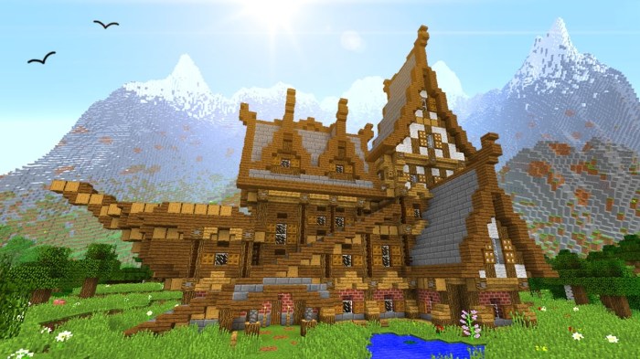 La plus belle maison du monde minecraft