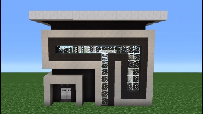 Maison en quartz minecraft