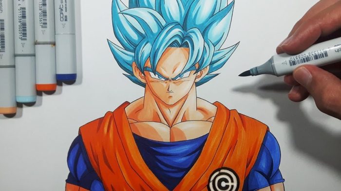 Goku drawinghowtodraw learning