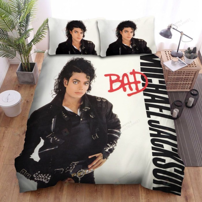 Housse de couette michael jackson