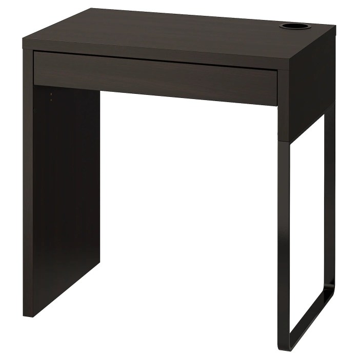 Bureau micke ikea noir