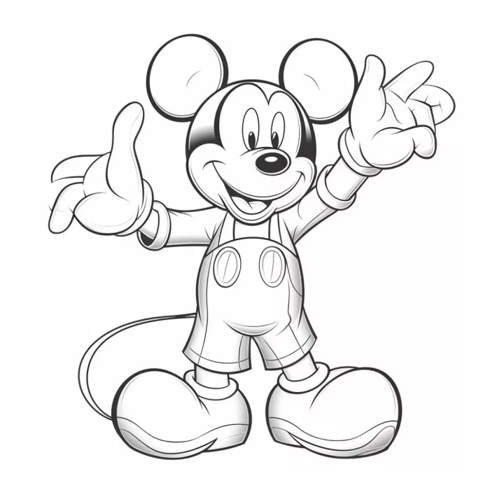 Coloriage magique minnie