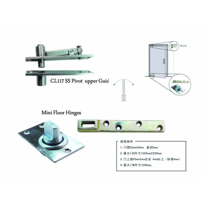 Hatch hinge marine watertight flush