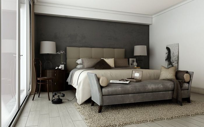 Taupe room living walls furniture neutral decorating saved paint