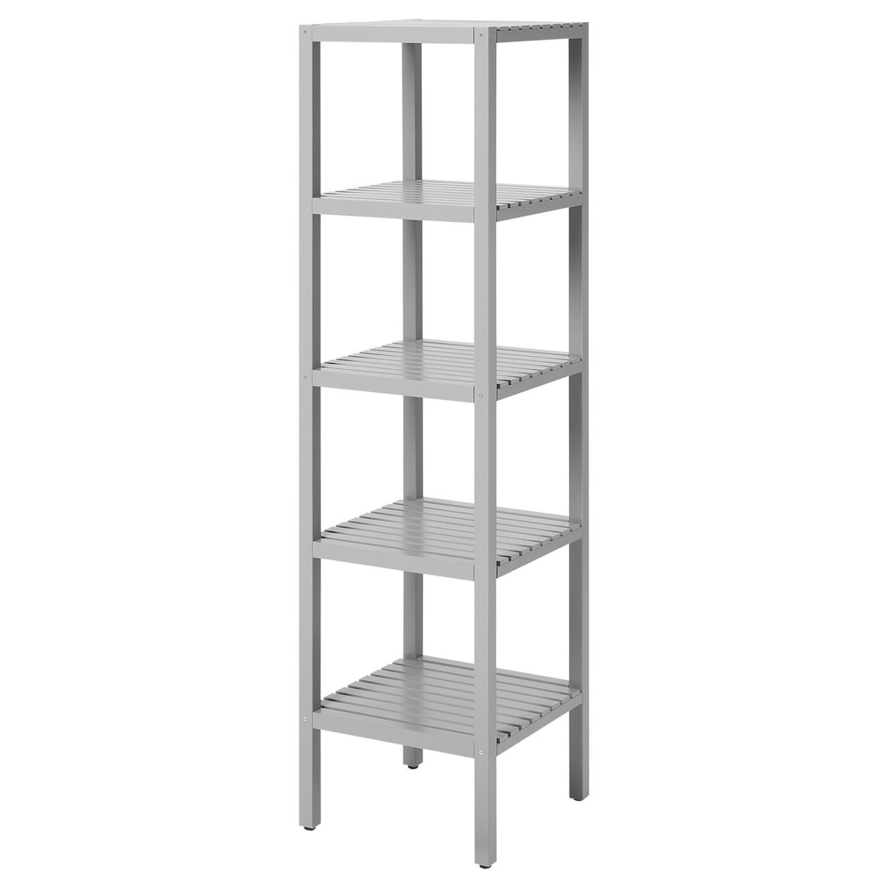 Ikea molger shelf unit wood shelving storage kaiyo bookcases