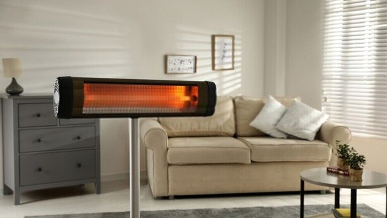 Fireplace electric heater heaters infrared duraflame