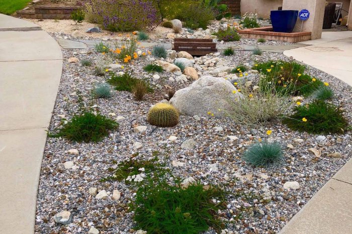 Gravel landscaping