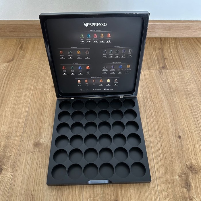 Porte capsule nespresso darty