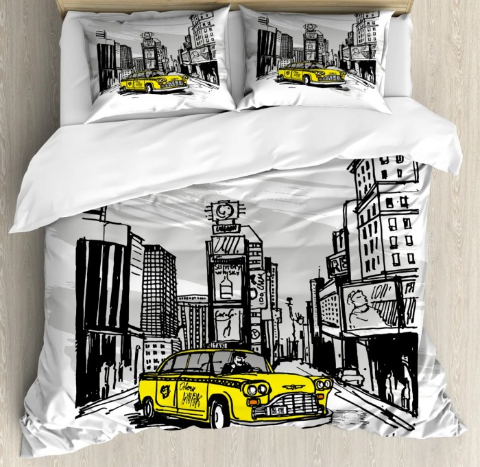 York bedding cab yellow size