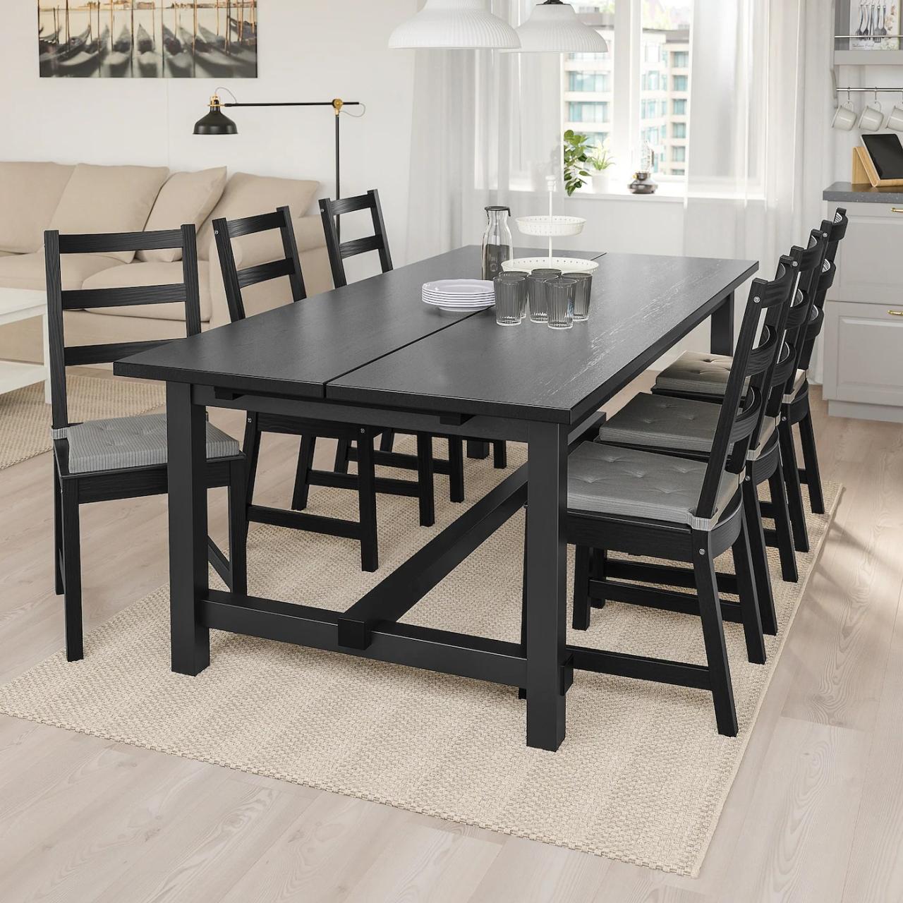 Table salle a manger avec rallonge ikea