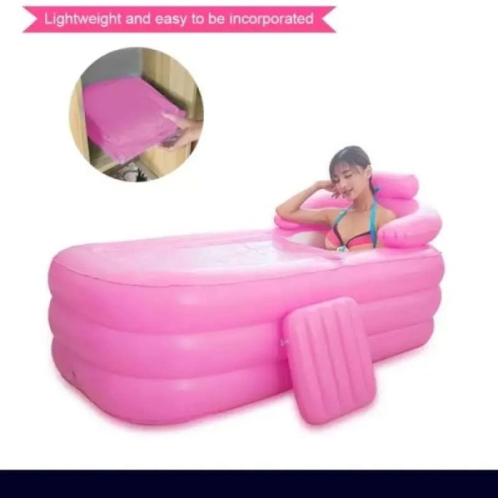 Heated inflatable spa