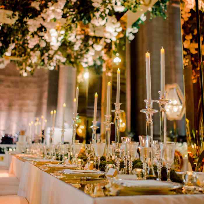 Wedding reception decor decorations