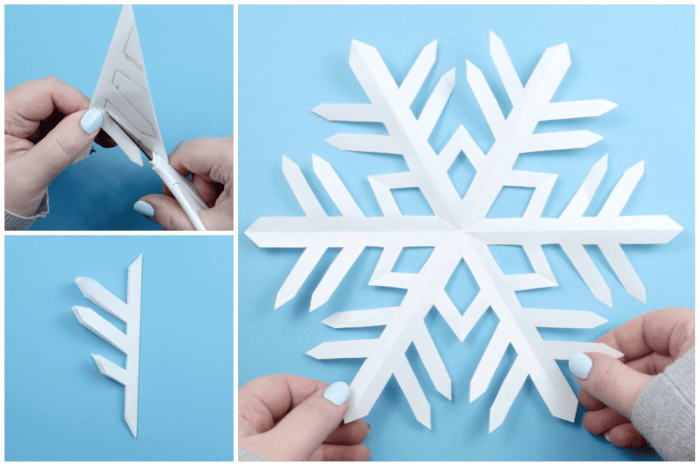 Diy flocon de neige