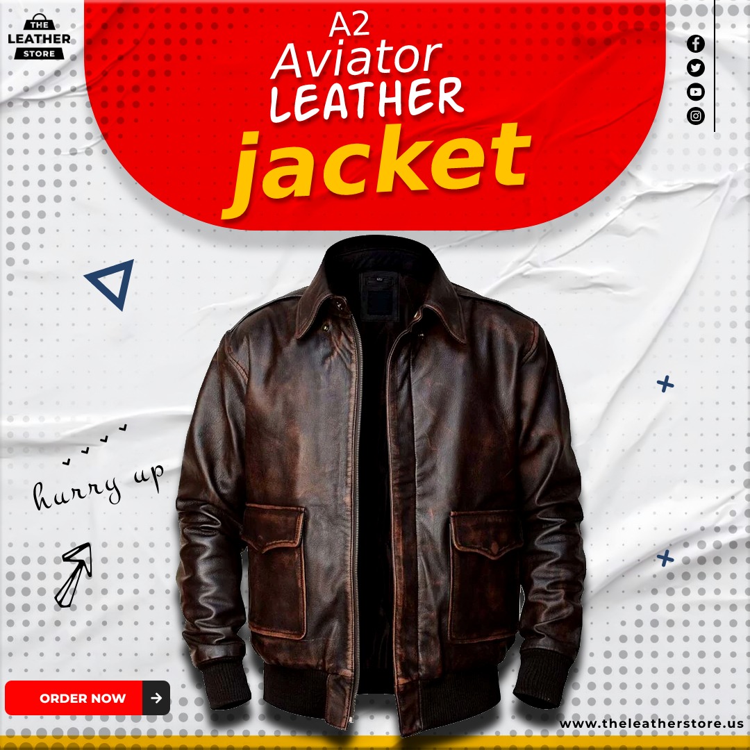 Blouson cuir aviateur daytona