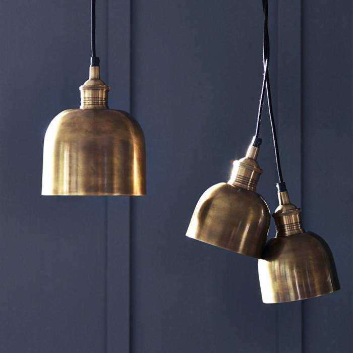 Pendant brass flori light wren rowen lights notonthehighstreet lighting