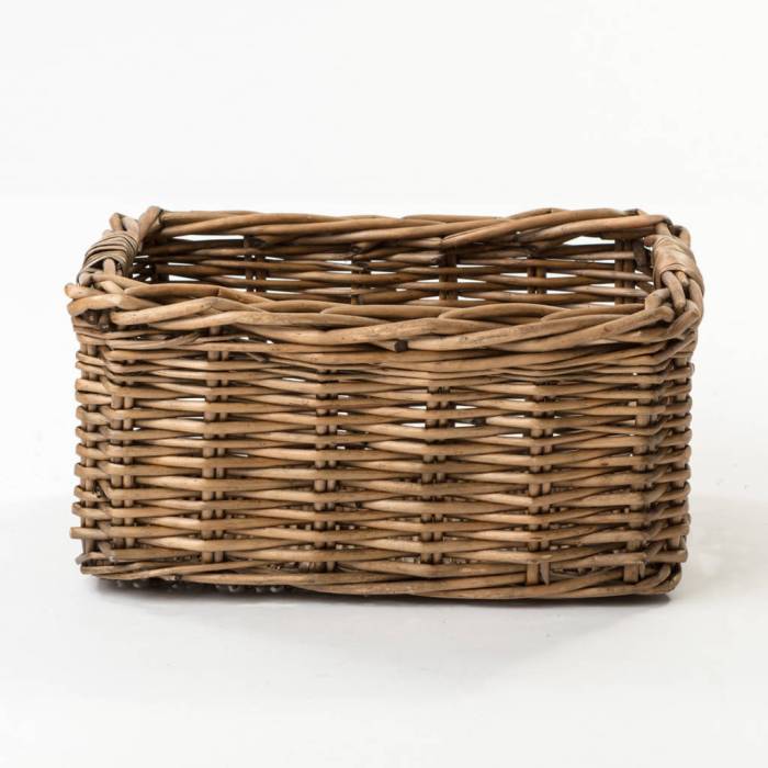 Basket wicker gift box