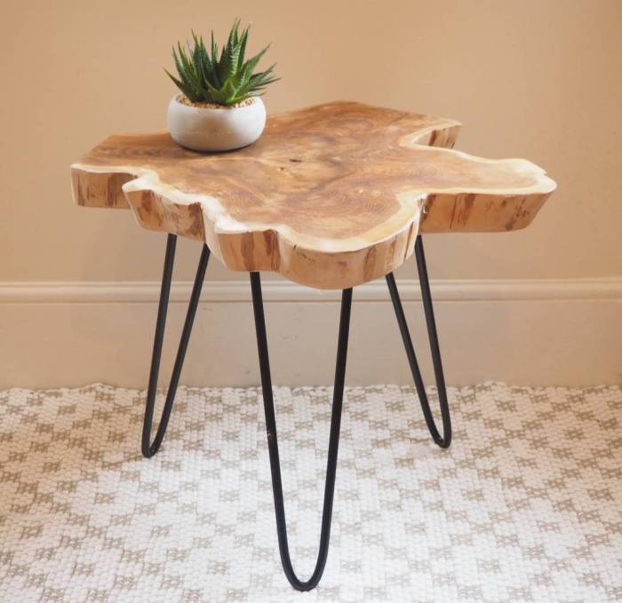 Table coffee wood tree trunk legs slice rustic two hairpin tables sizes furniture homes wooden sale large notonthehighstreet extra zazahomes