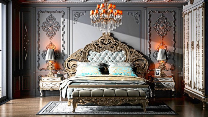 Baroque bedroom interior style ideas furniture italian luxury classic classical